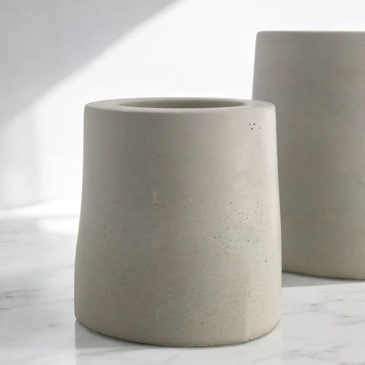 Teelichthalter GEMMA (2er Set) - by SteinKunstWerk | Outdoor aus nachhaltiger Herstellung