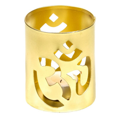 Tealight Holder OM – a tranquil lighting accent for meditation & home