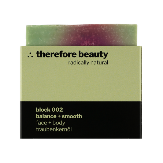 Product image: therefore beauty block 002 – grape seed oil soap