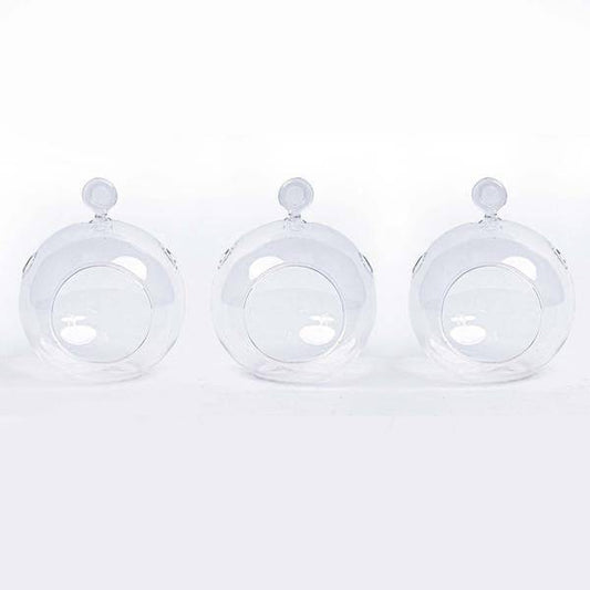 Glas-Weihnachtskugeln zum Befüllen – 3er-Set, Ø 10,5 cm