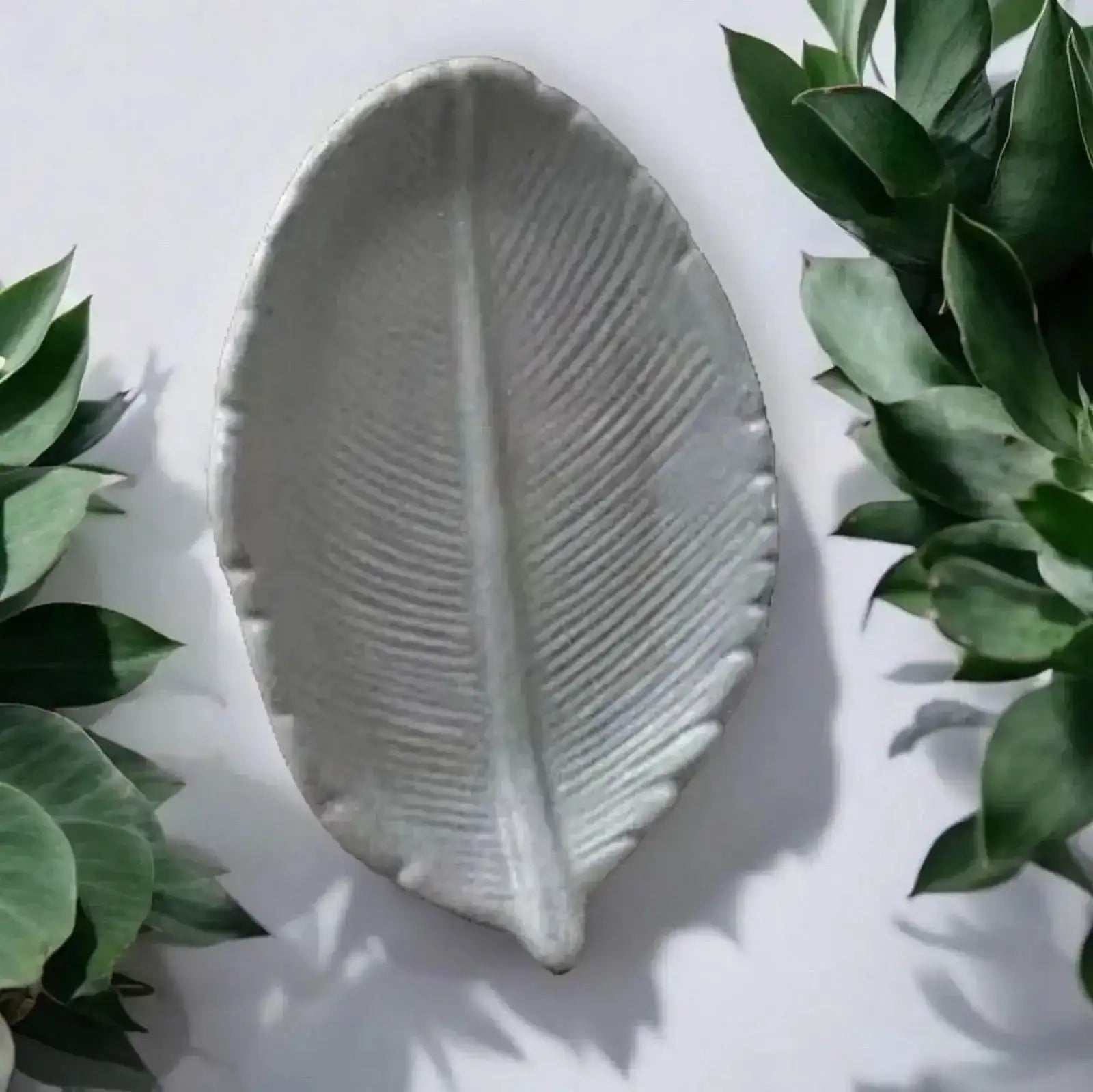 SteinKunstWerk Schmuckschale Mint mit Tropisches Flair - by SteinKunstWerk | aus nachhaltiger Herstellung