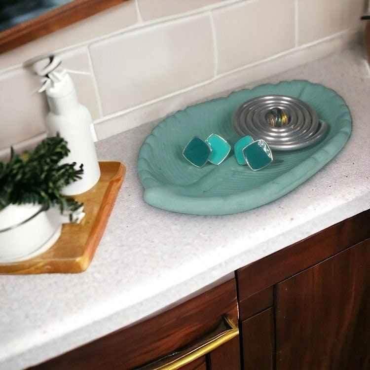 SteinKunstWerk Schmuckschale Mint mit Tropisches Flair - by SteinKunstWerk | aus nachhaltiger Herstellung