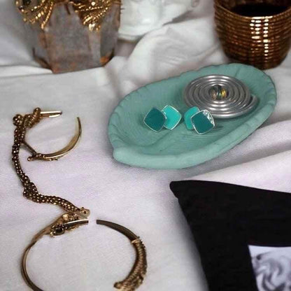 SteinKunstWerk Schmuckschale Mint mit Tropisches Flair - by SteinKunstWerk | aus nachhaltiger Herstellung