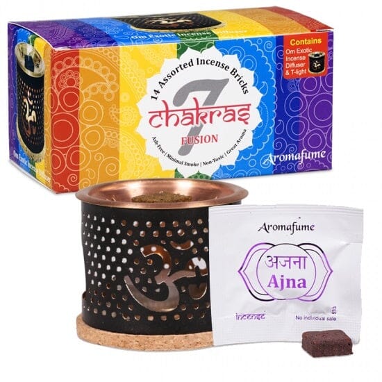 Chakra Incense Ritual Set – Aromatic Incense for Meditation, Calm & Balance
